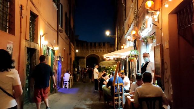 РИМ💗Возвращение туристов🍾🎊 Колорит района Трастевере🎉🥂🍝Остров Тиберина🌴 Фонтан Черепах смотреть онлайн