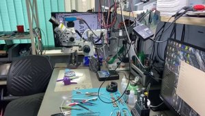 iPhone 14 pro. Не включается. Нет сети.  Потух после распайки. Устранение последствий перегрева.