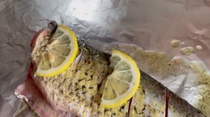 Белый АМУР запечённый в ФОЛЬГЕ на Углях. Простая и дешёвая еда.