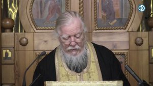 Протоиерей Димитрий Смирнов. Проповедь о смысле бытия и о Христе в нашей жизни