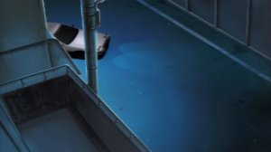 Initial D Takumi Fujiwara Delivering Tofu with a cup of water