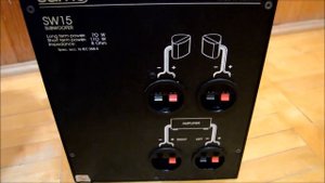 Сабвуфер Jamo SW15. Isobaric subwoofer Jamo SW15