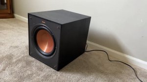 Klipsch R-100SW Reference Series Home Theater Powered Active Subwoofer