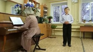 Муз.В.Залесского, сл.А.Пушкина " Зимняя дорога"Исполняет Хирьянов Лев