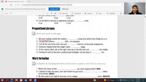 Destination B1. Unit3. Exercises
