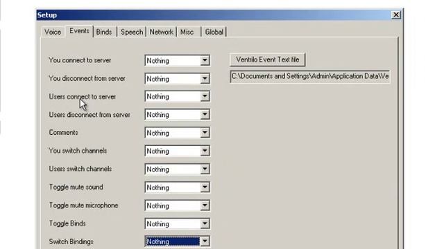 Настройка Ventrilo смотреть онлайн