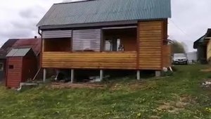 Прозрачные рольставни на веранду