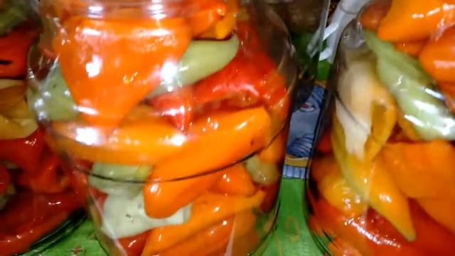 Перец на зиму для фаршировки и салатов!! смотреть онлайн