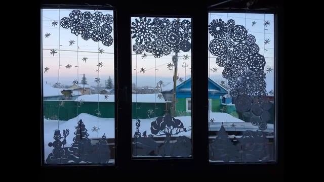 Новогодние вытынанки 2018: шаблоны и схемы для вырезания