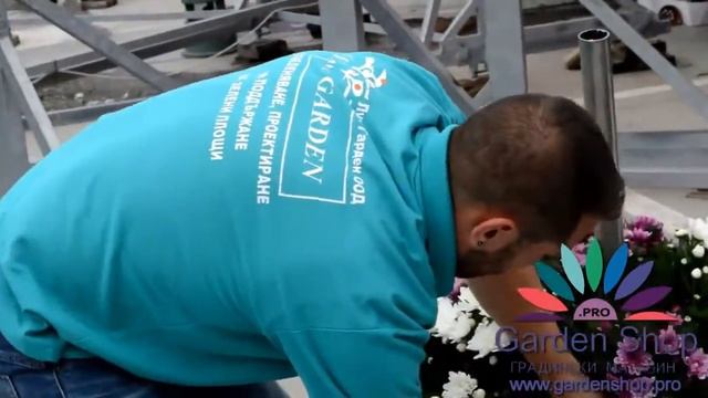 как сделать шар с цветами смотреть онлайн