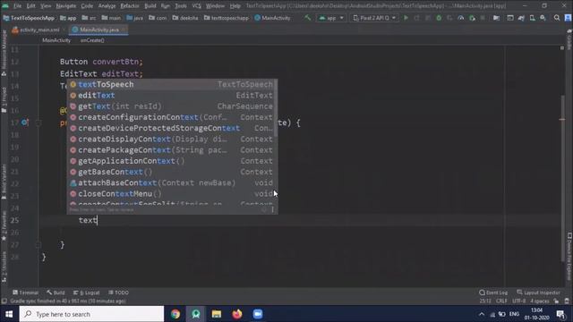 Text To Speech Recognition -Android  | Java| Android Studio Tutorial - Quick + Easy