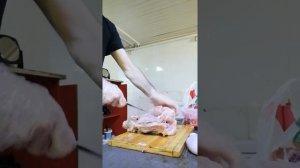 как быстро чистить курицу