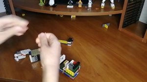 как сделать пистолет из Лего без техник (с обоймой)