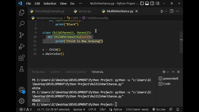 Multi Inheritance In Python Explained