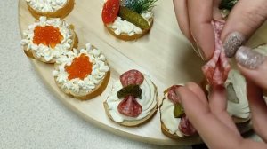 5 РЕЦЕПТОВ ЗАКУСОК на ПРАЗДНИЧНЫЙ СТОЛ - Простые, Вкусные и Быстрые ЗАКУСКИ на Фуршет или Праздник