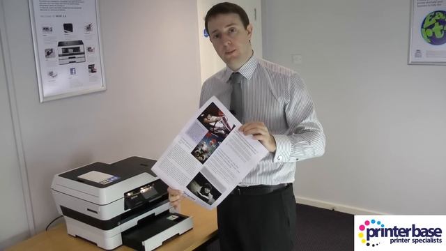 Brother MFC-J6920DW Multifunction Colour A3 Inkjet Printer Review смотреть онлайн