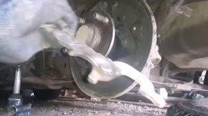 Распорка ручника ремонт.