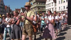 Bunter Festzug - Schützenfest in Biberach an der Riss