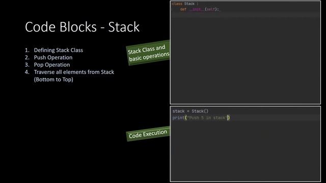 Introduction Stack | Python Code