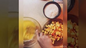Безумно вкусные кексы с яблоками