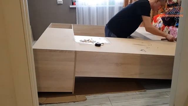 Гостиная Флай от фабрики BTS. Сборка сотрудниками Антэль в Смоленске.