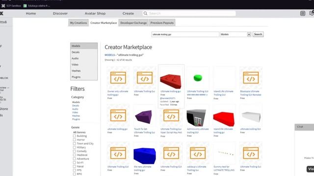 DON'T USE ULTIMATE TROLLING GUI IN ROBLOX! смотреть онлайн