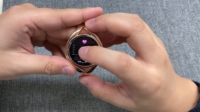 Smart Watch Women DIY Watch Face Full Stainless Steel Smart Watch for Women IP68 Waterproof BT5.0 L смотреть онлайн