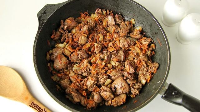 Паштет из куриной печени с морковью