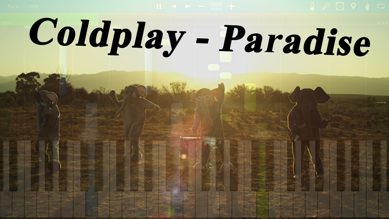 Coldplay's paradise. Coldplay Paradise.