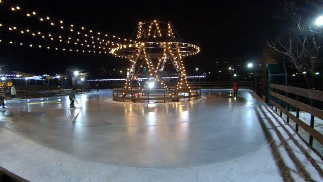 Вечерняя прогулка по г  Губкин 23 12 23