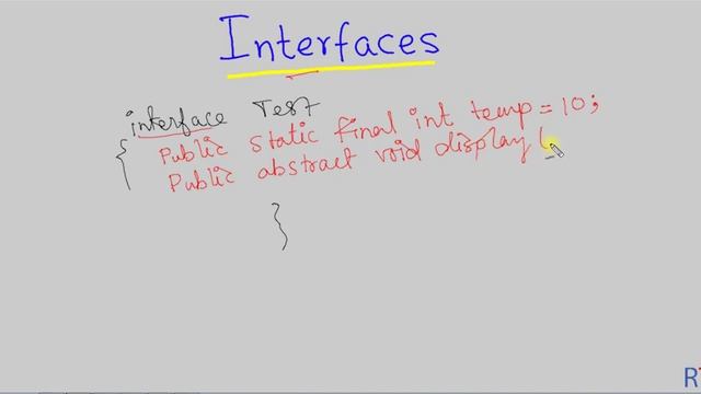 Java-100- Interfaces in Java || Basics of Interface