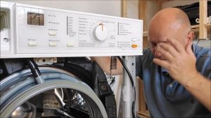 MIELE стиральная машина замена амортизаторов ремонт обслуживание ноу хау добрые советы grandiosa xl
