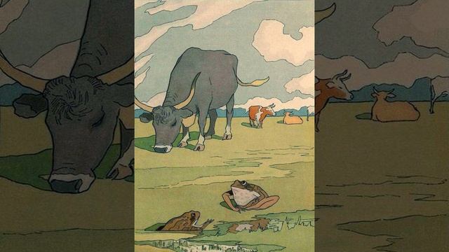 "Лягушка и Вол"; И. А. Крылов