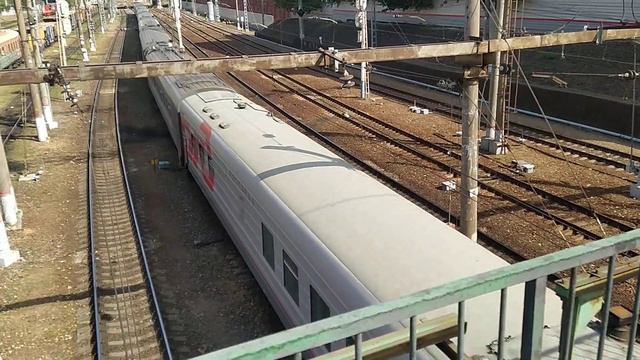 Скорый поезд: #011Э Анапа - Москва. Казанский Вокзал. МЖД. смотреть онлайн