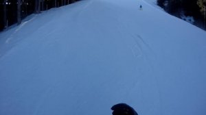 Ski Down From Top Of The HartKaiser-Ellmau-Skiwelt