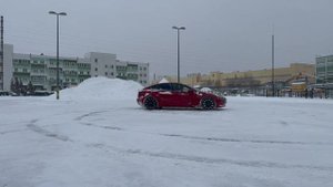 Как ДРИФТОВАТЬ на TESLA? | Дрифт Tesla | Tesla Model 3