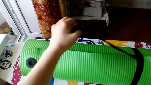 Коврик для йоги SUNDAYS Fitness Видеоотзыв (обзор) Ирины смотреть онлайн