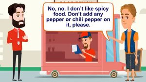 Eating out - at the restaurant