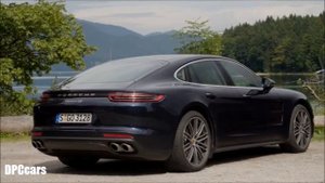 2017 Porsche Panamera 4S Diesel Night Blue Metallic