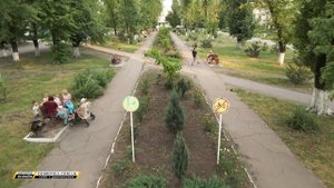 Прогулка по городу Белозерское (Доброполье)