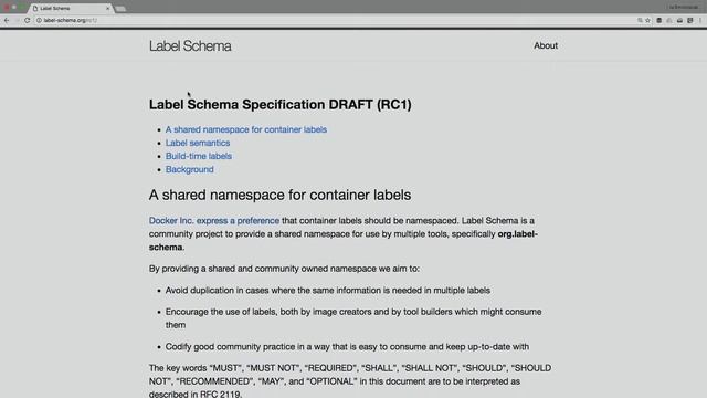 Label Schema - A New Standard Approach to Container Metadata смотреть онлайн