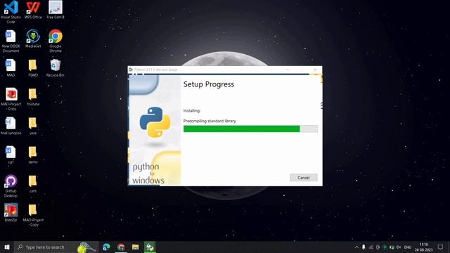 Steps to install python 3.11.5 || latest python version