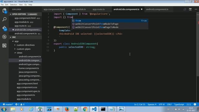 Angular Routing (Angular 4): Routing with Parameters #8