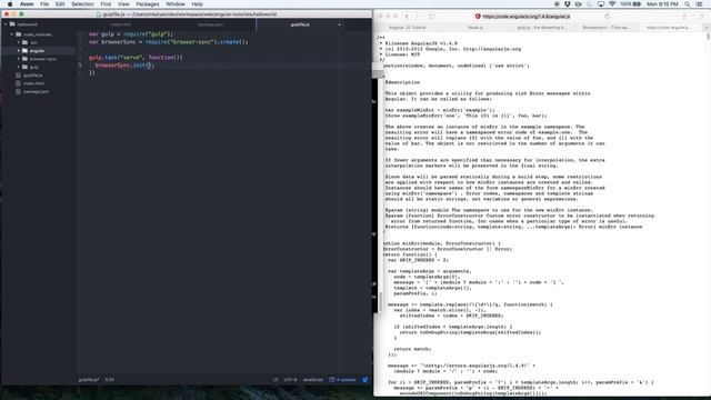 AngularJS Tutorial 1 - Hello World