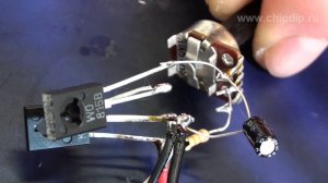 Несимметричный мультивибратор на транзисторах