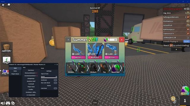 MM2 Summer 2023 Script Roblox (INF BEACHBALLS! Autofarm Beach Balls AFK! SUPER OP GUI PASTEBIN ?)