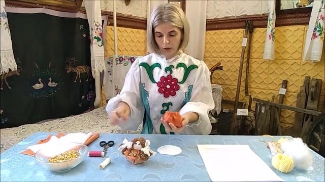 Мастер-класс "Кукла зерновушка" Басистая Марина Ильинична