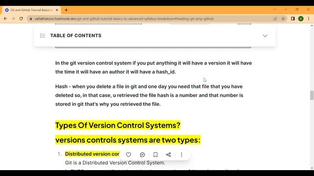 What is GIT | What is GitHub | Distributed Version Control System | GitHub Tutorial Lec-01