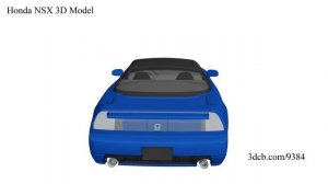 Honda NSX 3D Model