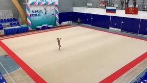Арина Лебедева бп. Соревнования по художественной гимнастике «Magic Spring” 31 марта 2019г